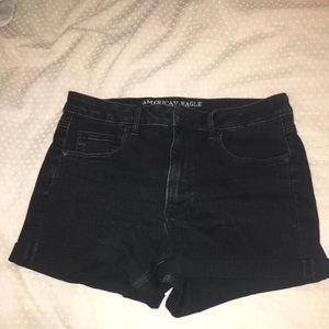 American Eagle Black Shorts Size 12